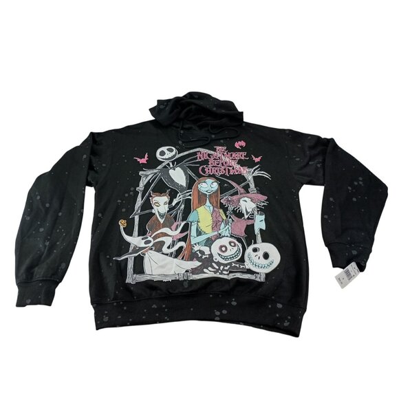 Disney Tim Burton's The Nightmare Before Christmas Hoodie Sweatshirt Women's Sz. - Picture 6 of 7